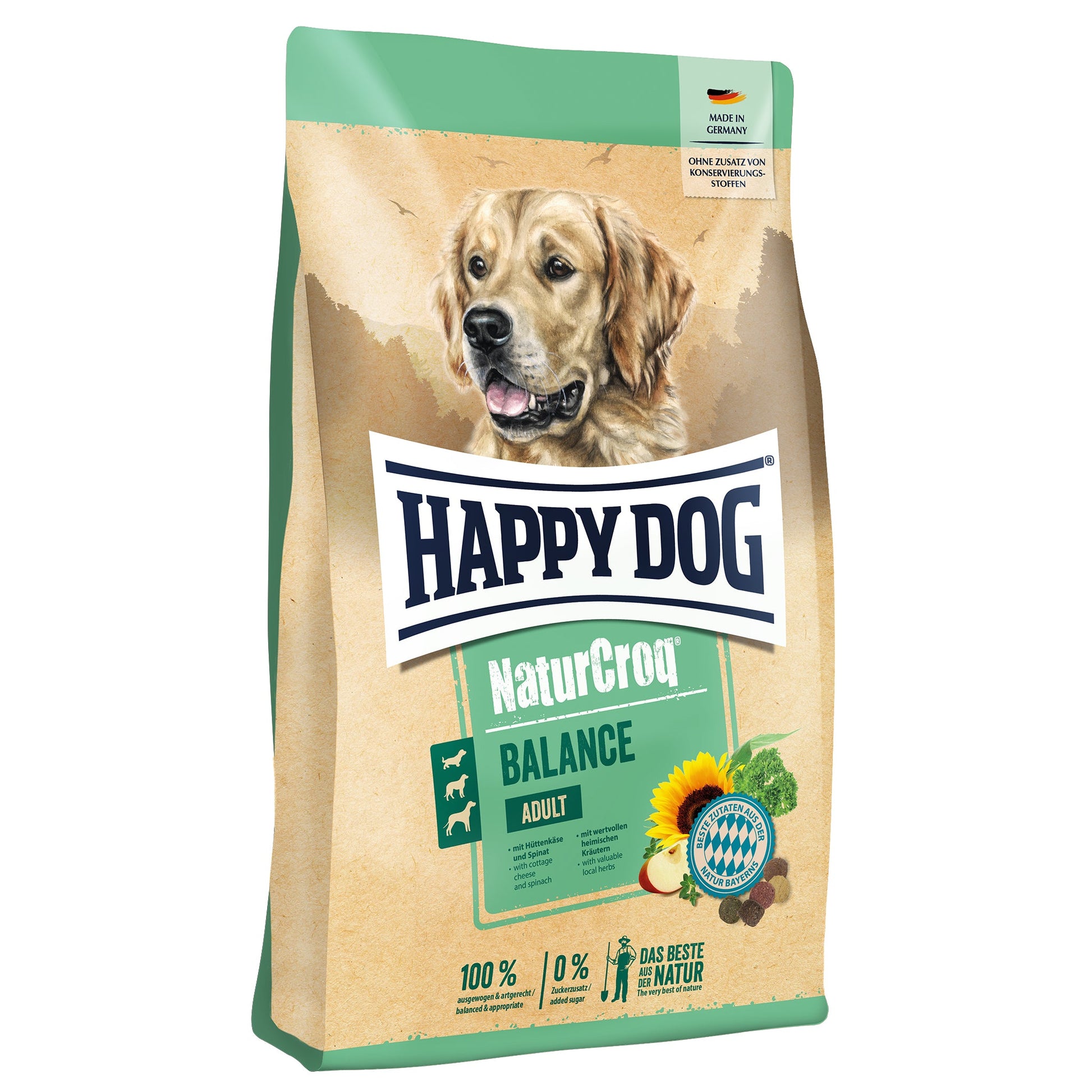 Happy Dog NaturCroq Lamb & Rice Dry Dog Food for Sensitive Stomachs
