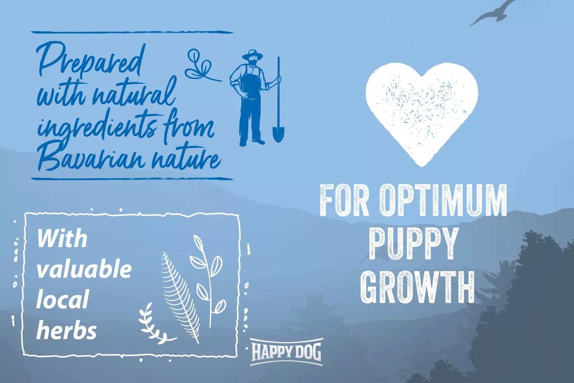 Happy Dog NaturCroq Puppy Dry Food for Sensitive Stomachs & Growing Pups