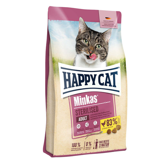Happy Cat Minkas Sterilised Adult Dry Food for Neutered Felines